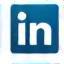 LinkedIn social media icon.